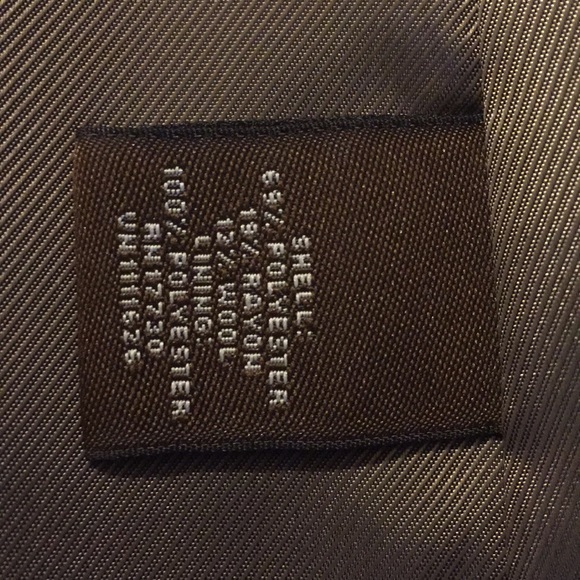 Merona size 4 3 button Brown striped blazer - Picture 5 of 8